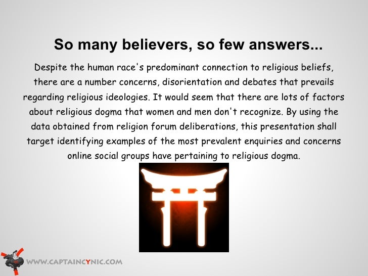 Religion We Must Ask Questions