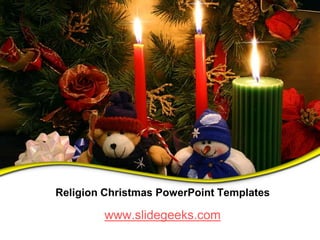 Religion Christmas PowerPoint Templates www.slidegeeks.com 