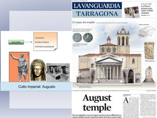 Culto Imperial: Augusto
 