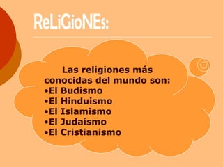 Religiones Del Mundo