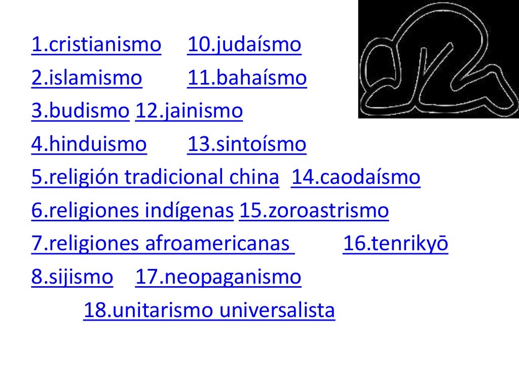 Religiones y sectas