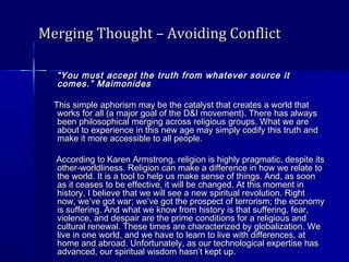 Religion for thinkers | PPT
