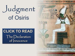CLICK TO READ
The Declaration
of Innocence
 