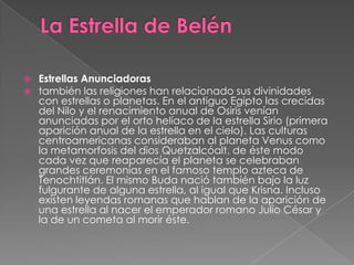 Religion La Estrella De Belen