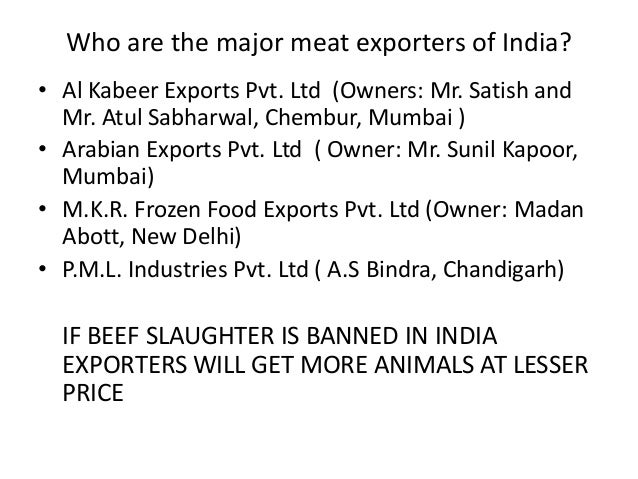 Al Kabeer Exports Pvt Ltd Owner