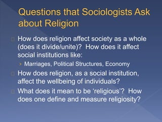 Religion ppt | PPTX