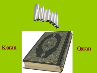 Holy Book Koran Quran 