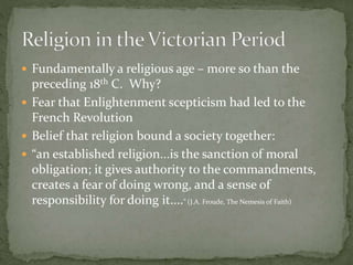 religion in the victorian era