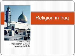 Religion in Iraq 