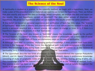 Religion, spirituality &amp; science ppt