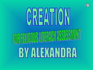 BY ALEXANDRA  FOR RELIGOUS LITERACY ASSESSMENT CREATION 