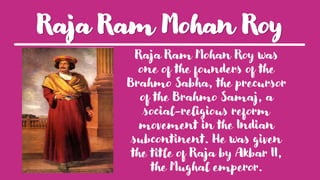 Religious and social reformers of india | PDF