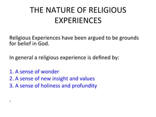 Religious experience | PDF