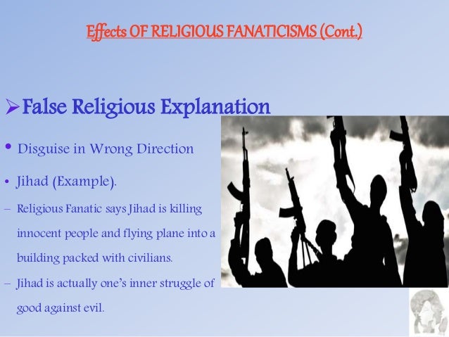 religious fanaticism essay