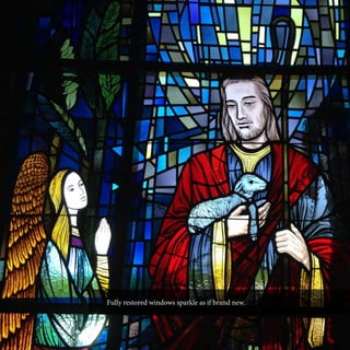 Religious Stained Glass Restoration Religious Stained Glass Restoration