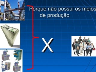 Porque não possui os meios
        de produção







        X
 