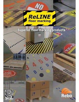 Reline Floor Marking Tape brochure 2015