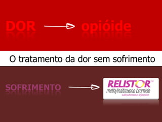 O tratamento da dor sem sofrimento 