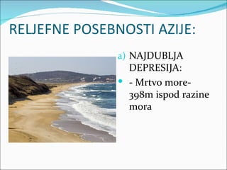 Reljef Azije | PPT