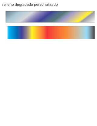 relleno degradado personalizado
 