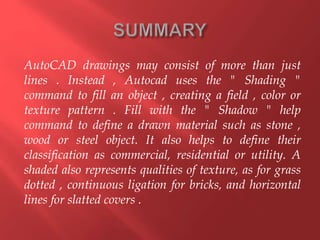 Relleno en autocad | PPTX