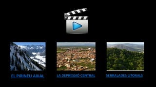 EL PIRINEU AXIAL LA DEPRESSIÓ CENTRAL SERRALADES LITORALS
 