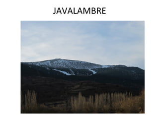 JAVALAMBRE
 
