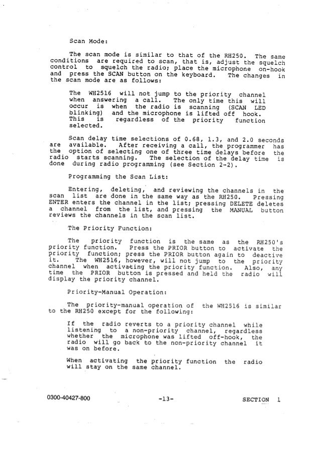 relm rh256 radio manual