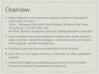 Relocation Presentation Aug09 | PPT