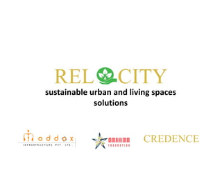 sustainable urban and living spaces g p
solutions
 