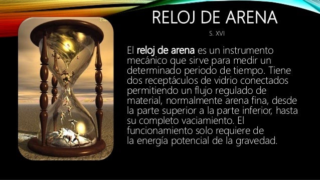 Quien Invento El Reloj De Arena