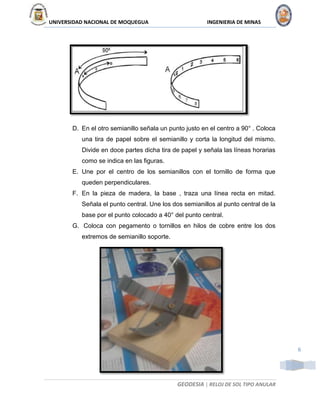 Reloj de sol anular informe PDF