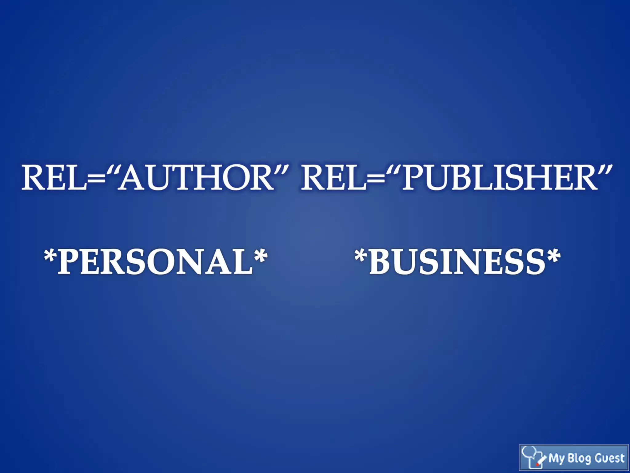 Rel=Publisher versus Rel=author