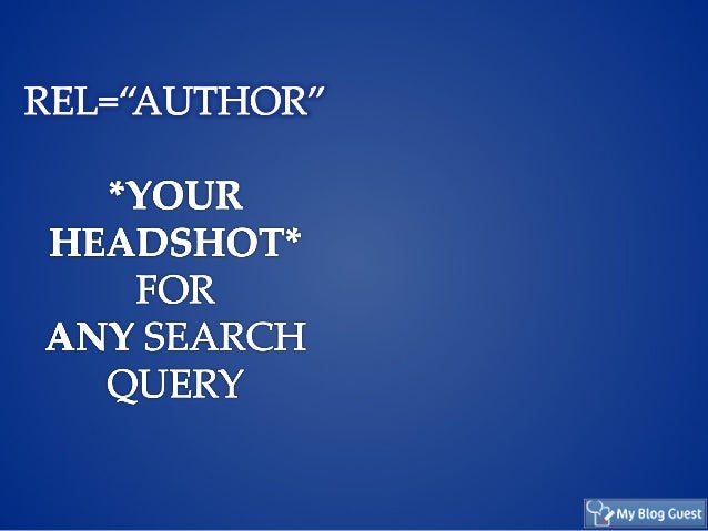 Rel=Publisher versus Rel=author Slide 12