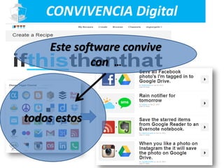 CONVIVENCIA Digital
Este software convive
con …
todos estos
 