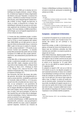 La revue européenne des médias et du numérique - n°10-11
