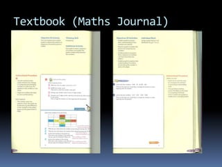 Textbook (Maths Journal)