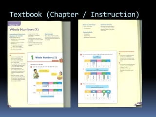 Textbook (Chapter / Instruction)