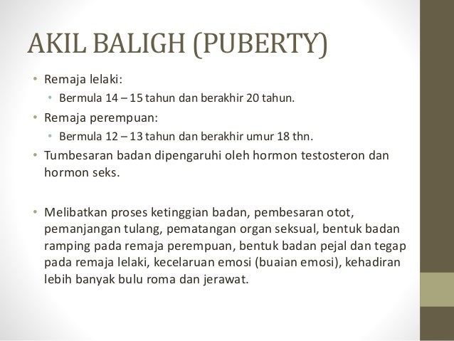 Remaja Kesihatan Diri Dan Rohani