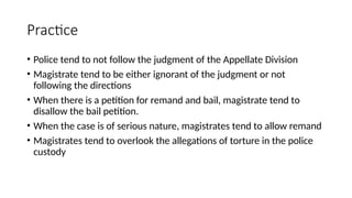 To Be Remanded remand.pptx about the law regarding remand | PPT