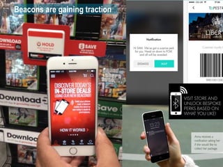 Beacons are gaining traction
 