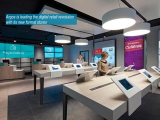 Argos is leading the digital retail revolution
with its new format stores
 