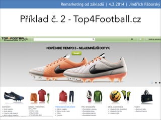 Remarketing od základů | 4.2.2014 | Jindřich Fáborský

Příklad č. 2 - Top4Football.cz

$37

 