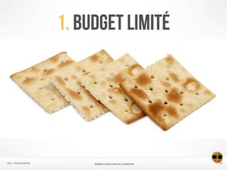 1. Budget LIMITé
11NATIFS - Stratégie numérique MAXIMISER SA VISIBILITÉ WEB AVEC le REMARKETING
 