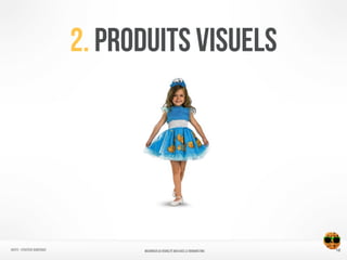 2. PRoduits visuels
12NATIFS - Stratégie numérique MAXIMISER SA VISIBILITÉ WEB AVEC le REMARKETING
 