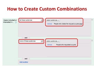 How to Create Custom Combinations
 