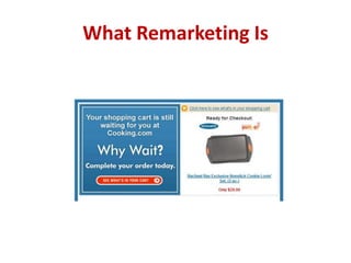 What Remarketing Is
 