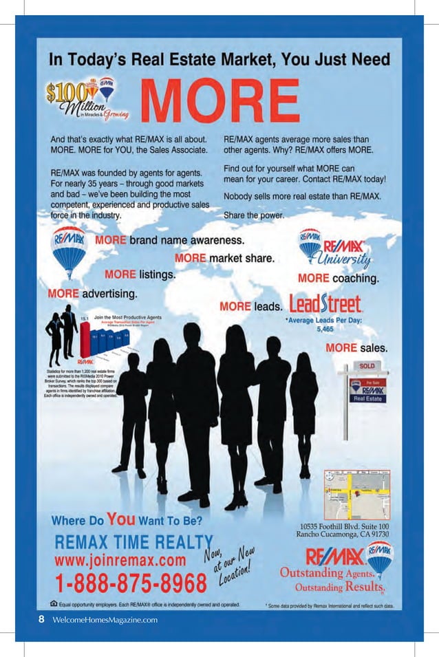 Remax Time Where do you want to be? | PDF