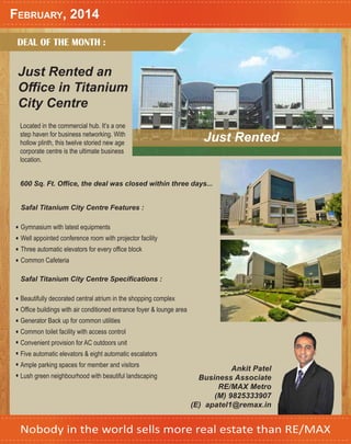 Remax Metro February Newsletter | PDF