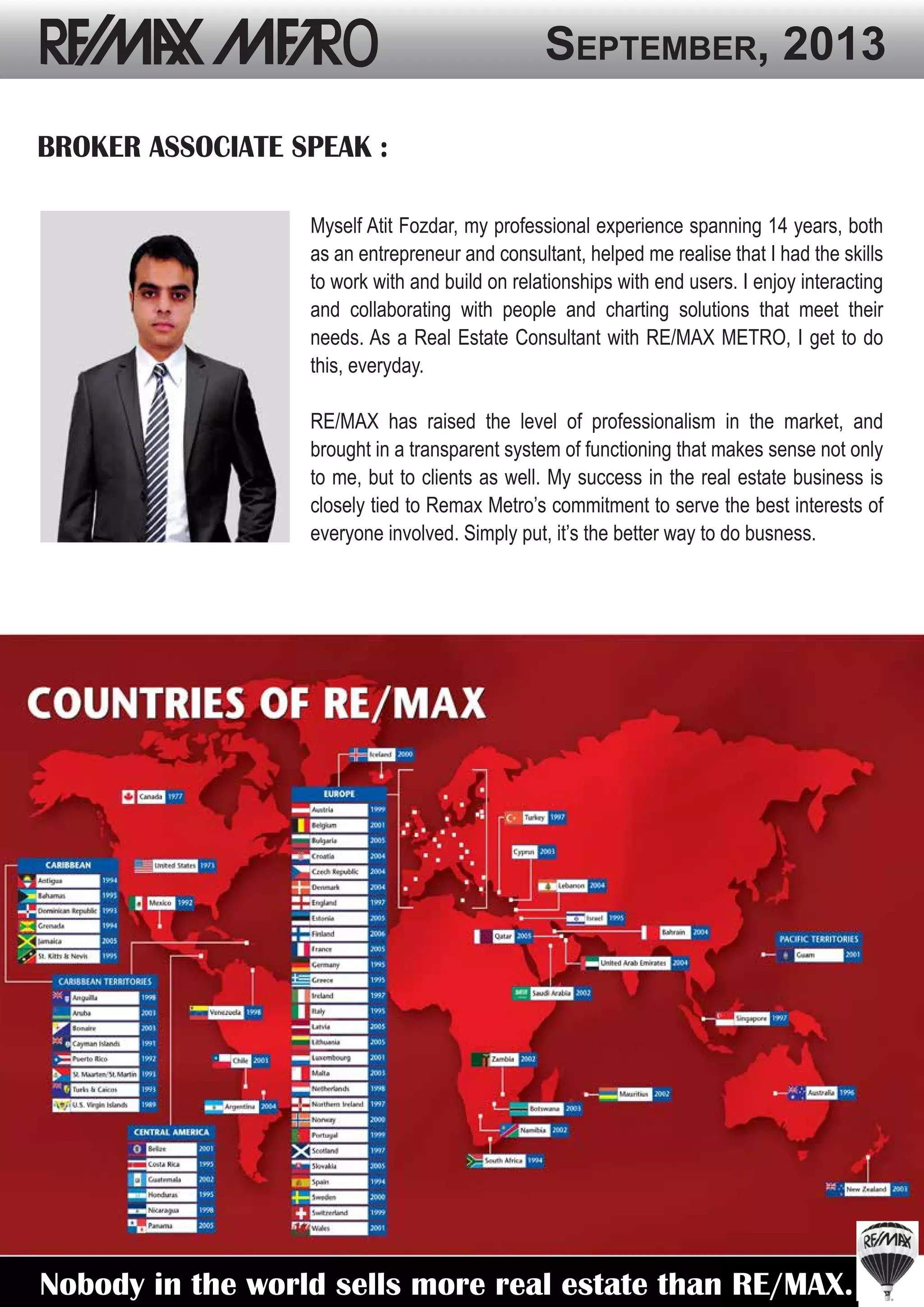 Remax metro september newsletter | PDF